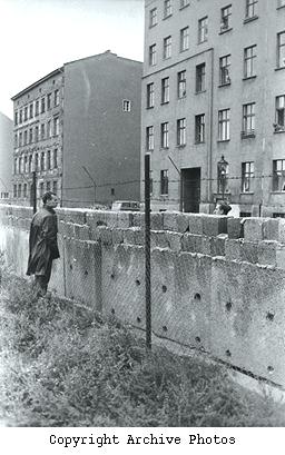 Beyond the Berlin Wall is where Blake did his recruiting